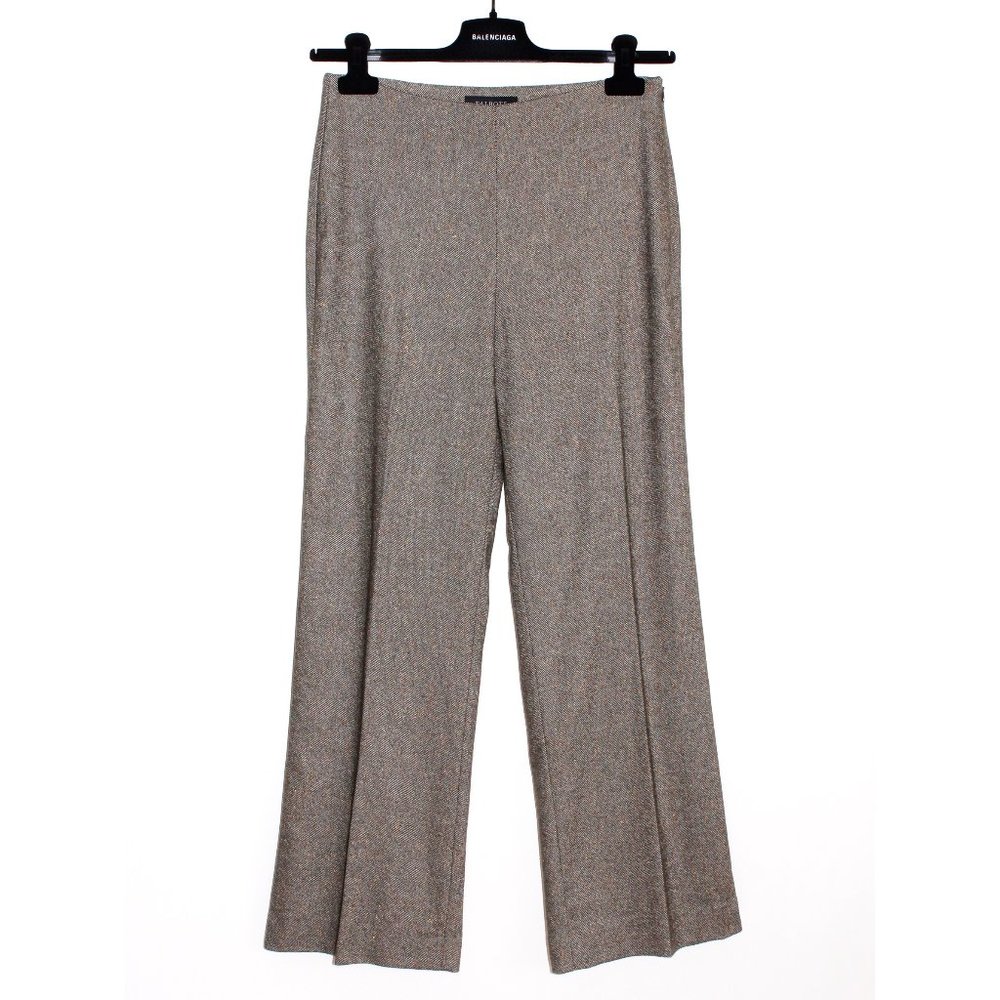 Talbots Tweed Wide Leg Trousers